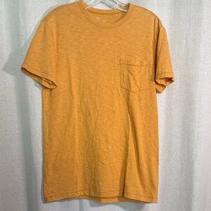 GAP Men's Short-Sleeve Pocket Tee - Mustard Gold